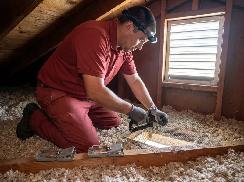 Attic Rodent Exclusion & Mechanical Trapping in Rancho Cucamonga, CA