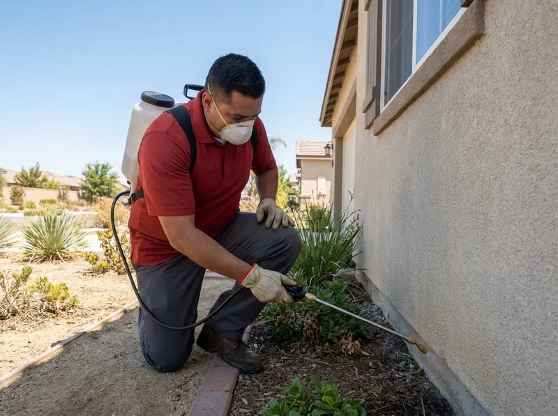 Residential Perimeter Pest Defense in Rancho Cucamonga, CA